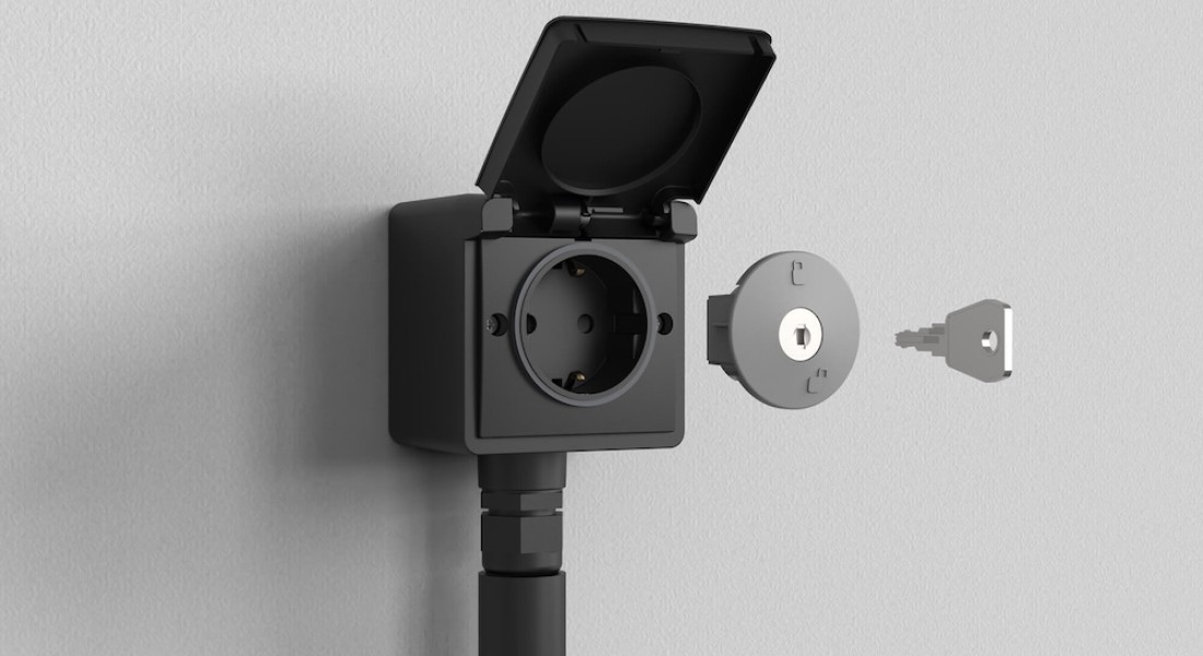 Niko introduceert afsluitbaar buitenstopcontact