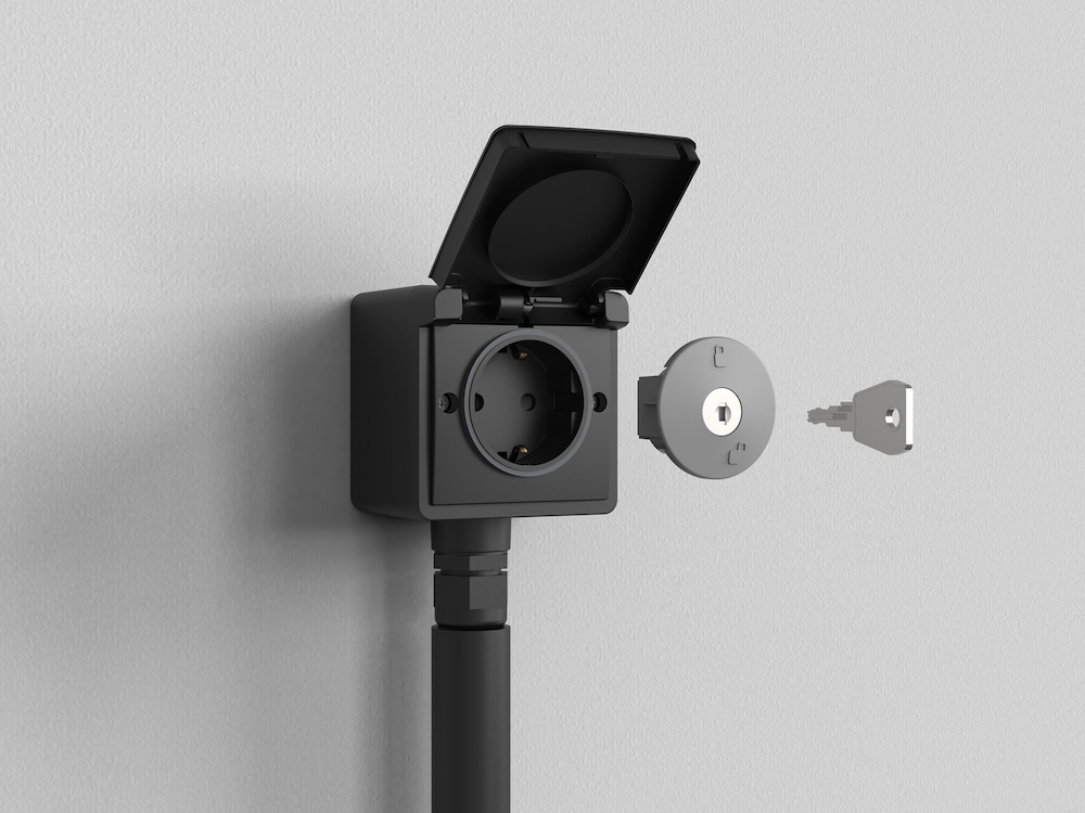 Hydro stopcontactslot | Niko