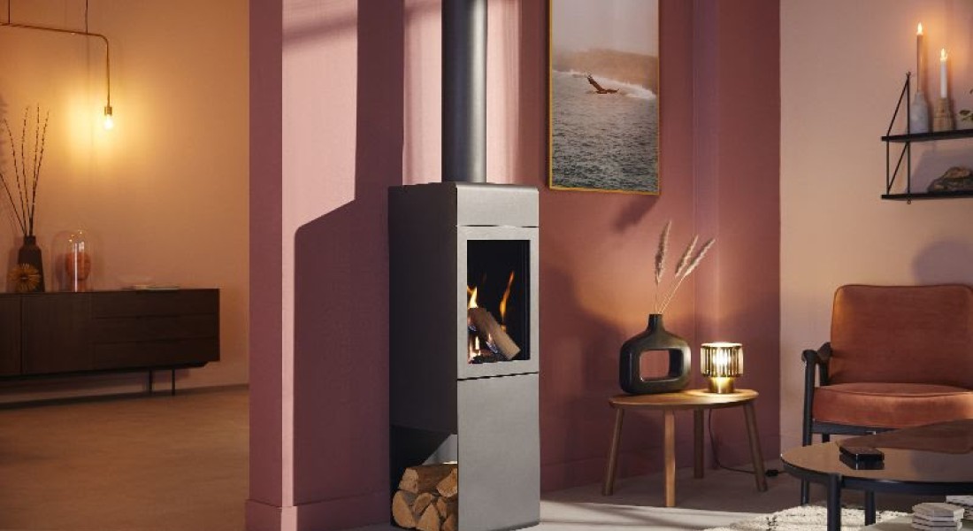 Compact en stijlvol: vrijstaande haarden voor kleine woonruimtes