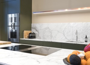 Groene designkeuken | Kitchenstudio
