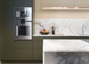 Groene designkeuken | Kitchenstudio