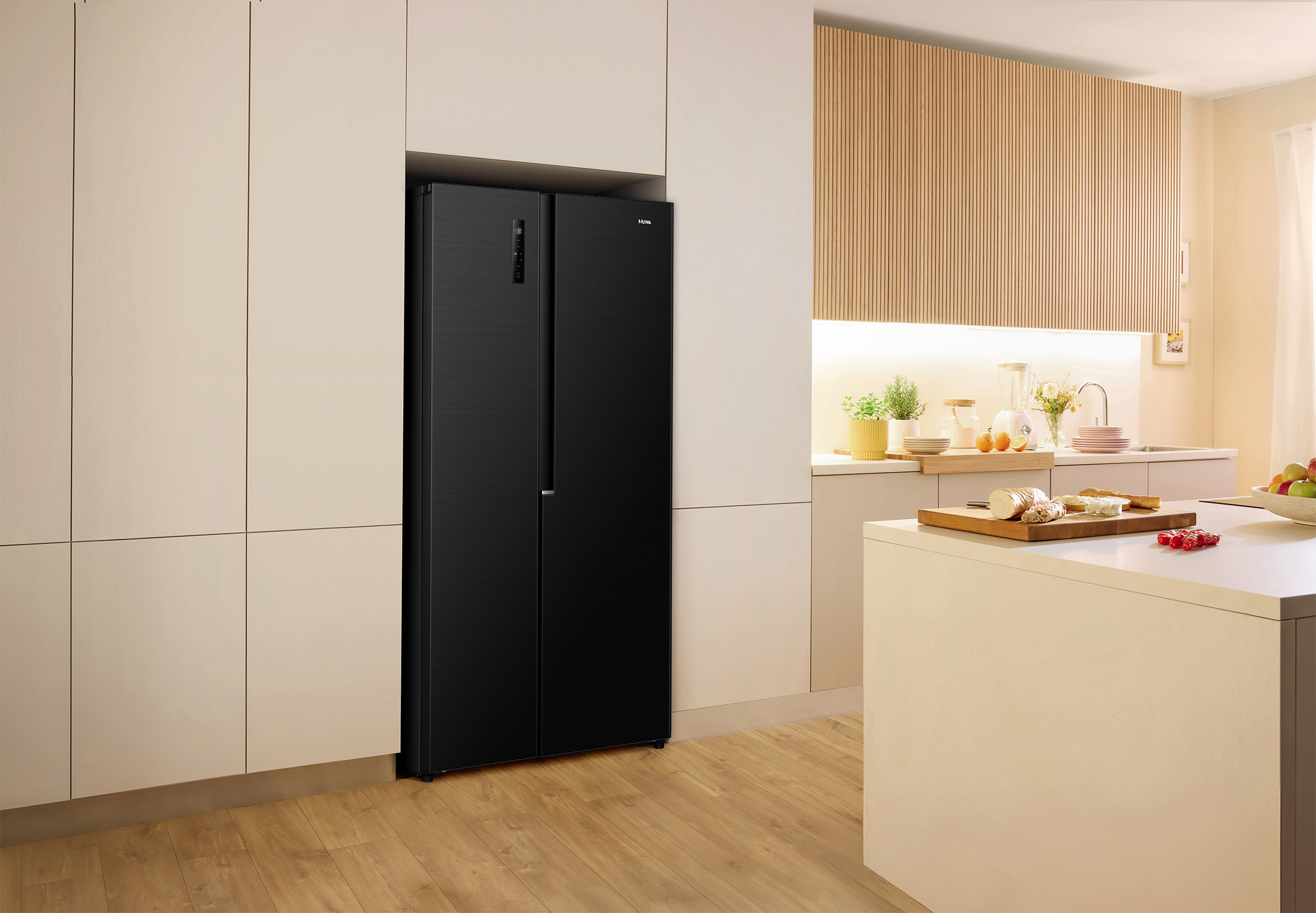 Amerikaanse koelkast zwart AKV5178ZWA | ETNA