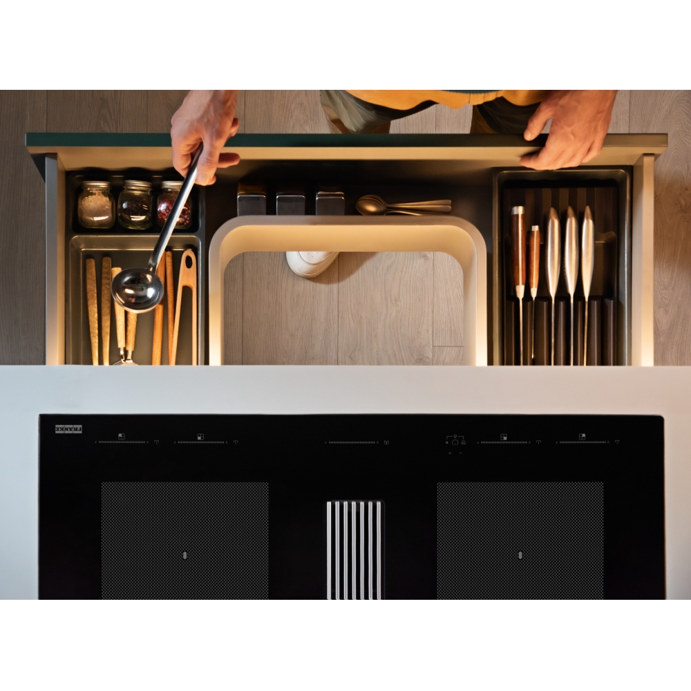 Mythos werkbladafzuiging Black | Franke