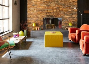 Een tegelvloer met natuursteen look die overal bij past - Parquetvinyl