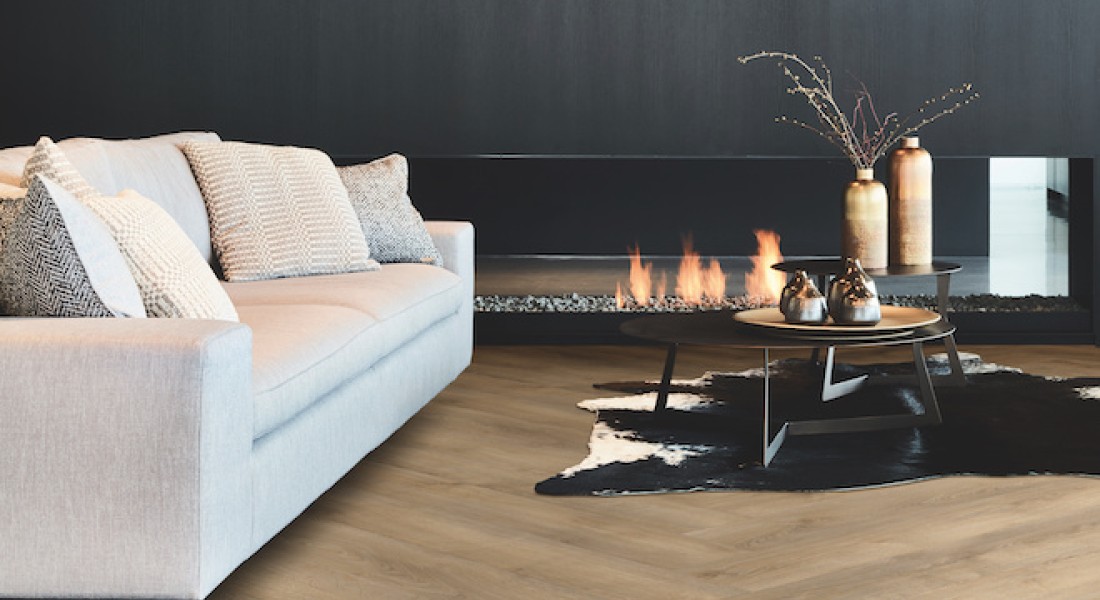 Moderne visgraatvloeren