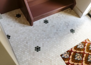 Mosaic Hexagon Plain Bottocino | Designtegels - Designtegels
