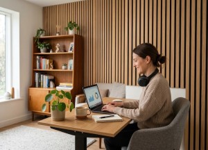 Akoestische wandpanelen, een praktische trend - 