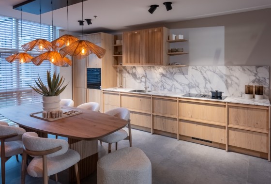 Ervaar de Japandi keuken zelf bij Tieleman Keukens