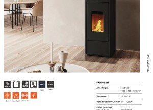 Een compacte RIKA pelletkachel voor een zachte prijs