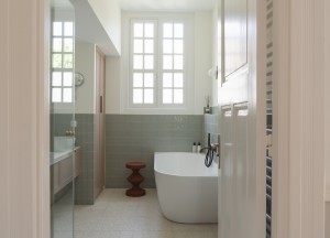 Barritas Salamandra wand en Terrazzo Cassata vloertegel combineren - Designtegels.nl