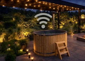Hottub 2 pesoons met biokachel | Ticra Outdoor