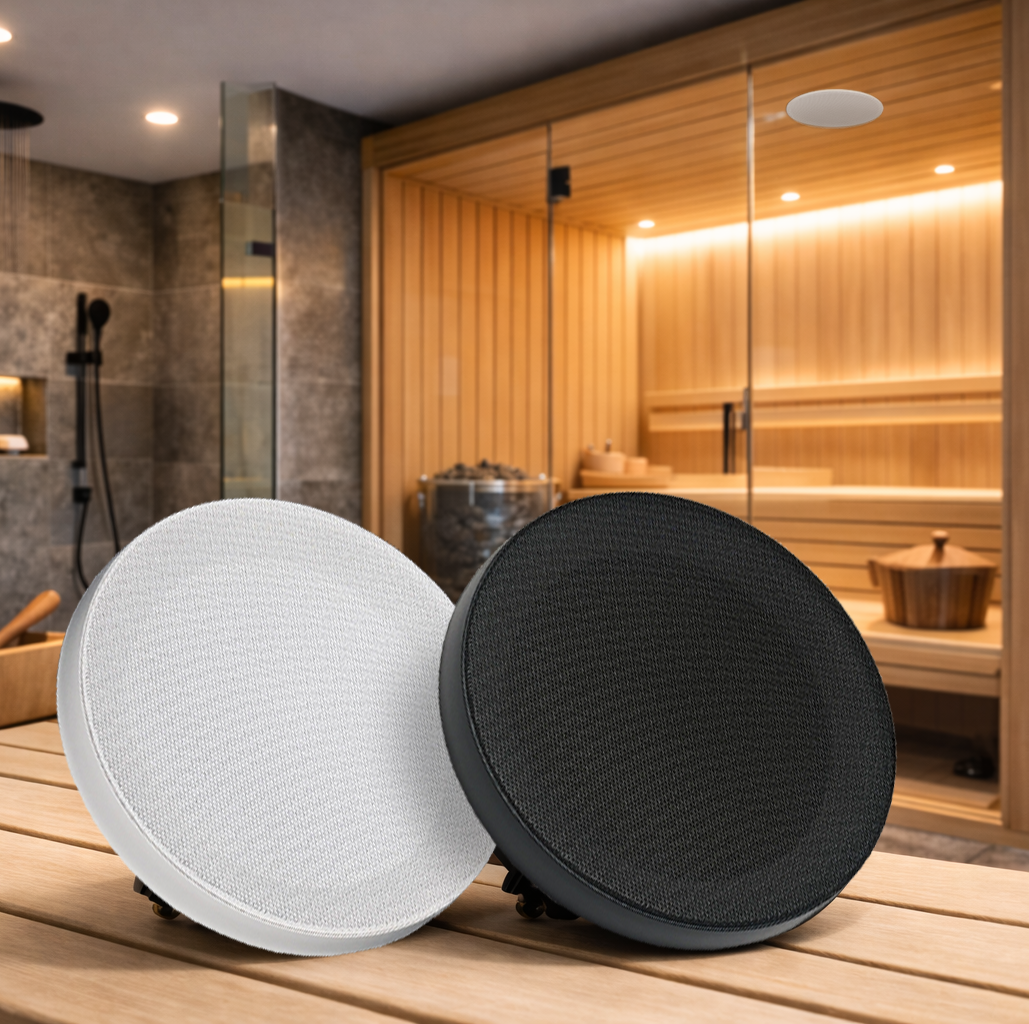 WiFi-Audio versterker 30 Watt met Jazz sauna speakers | AquaSound
