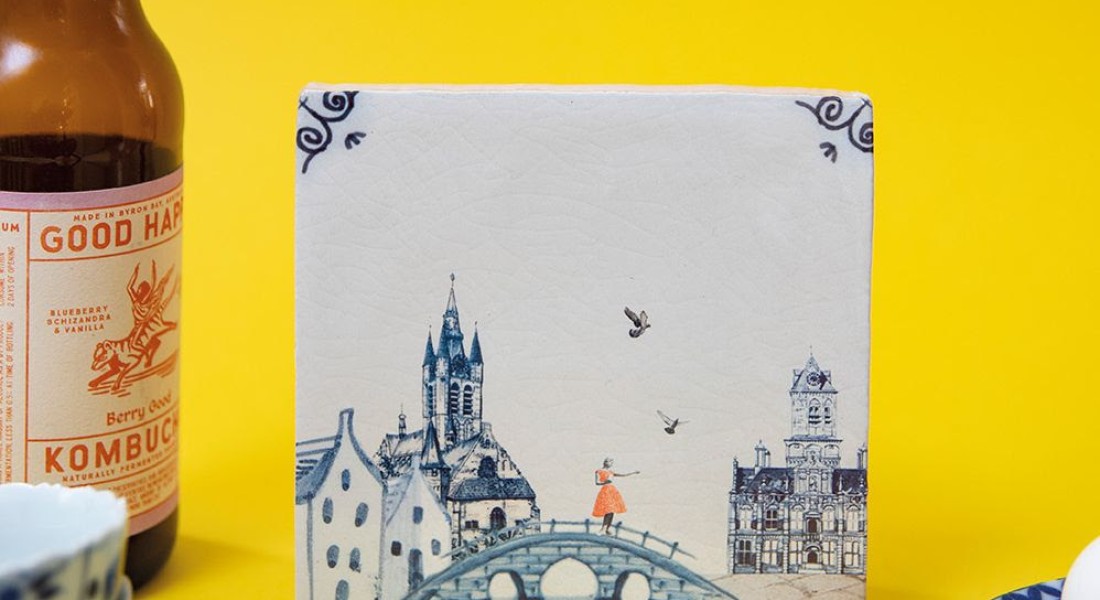 Je eigen stad aan de muur