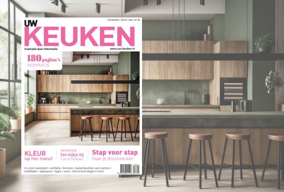 Vind je keukeninspiratie in het nieuwste UW Keuken Magazine!