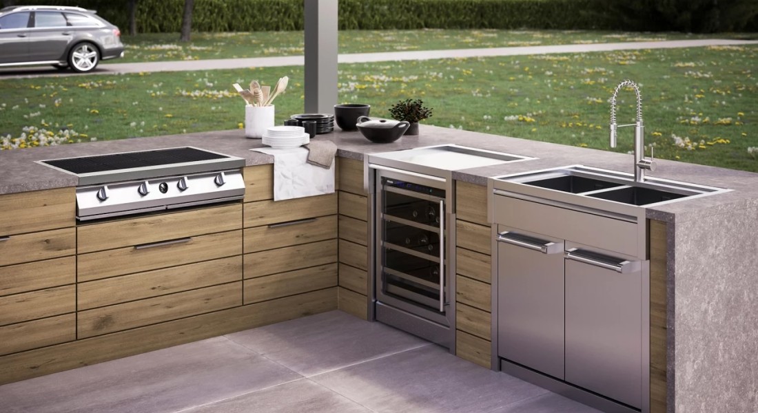 Van barbecue naar serieuze buitenkeuken