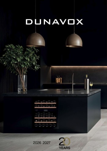 Dunavox wijnkoeling Brochure downloaden