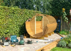 Buitensauna opbouwen in je tuin | Ticra Outdoor
