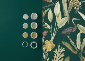 Metamorfose met behang en verf - 