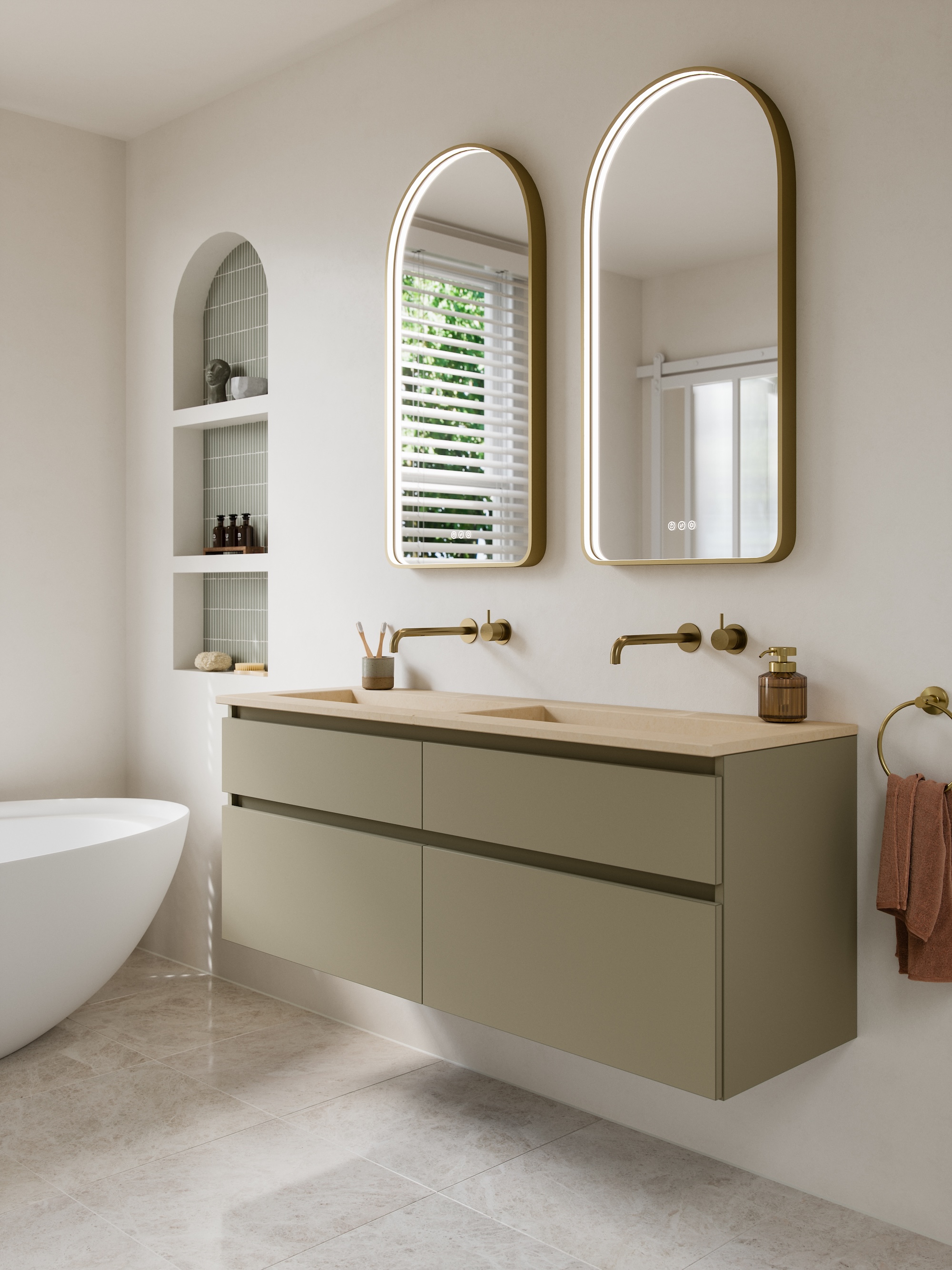 Nieuwe kleur A99 Estate Green | Primabad