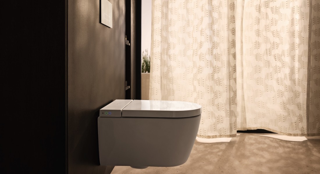 Duravit verovert de badkamer met comfort en slimme hygiëne