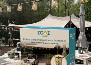 Lampenkapjes lichtsnoer - 