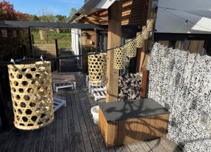 Lampenkapjes lichtsnoer