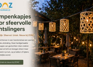 Lampenkapjes lichtsnoer - ZONZ sunsails
