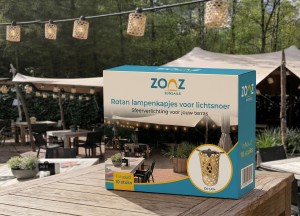 Lampenkapjes lichtsnoer