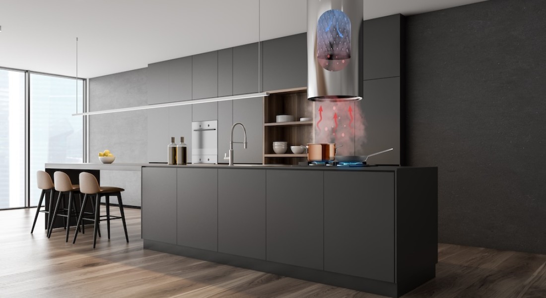 Frisse lucht in de keuken zonder afvoer naar buiten