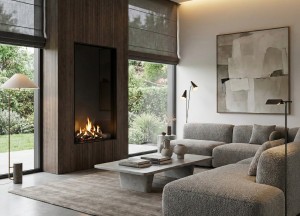 Bio-ethanol inbouwhaard - ELU B FRONT 75/120 - Elu-Fire