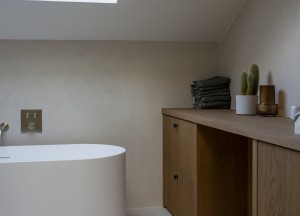 Microcement in de badkamer