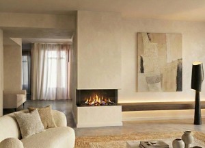 Bio-ethanol inbouwhaard - ELU B THREE SIDED 95/40 - Elu-Fire