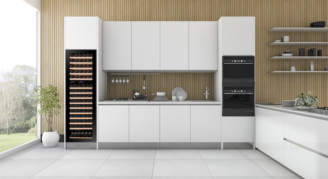 Wijnkoeling zonder ontsierend ventilatierooster