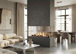 Bio-ethanol inbouwhaard - ELU B FOUR-SIDED 145/55 - Elu-Fire