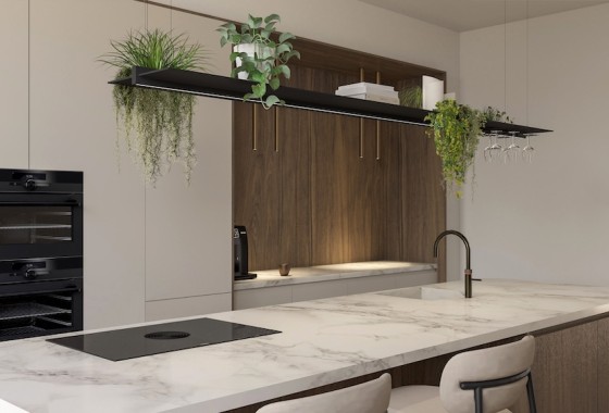 Designverlichting voor de keuken
