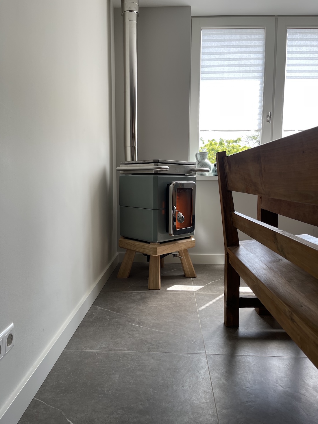 Keramisch houtfornuis CookinStack