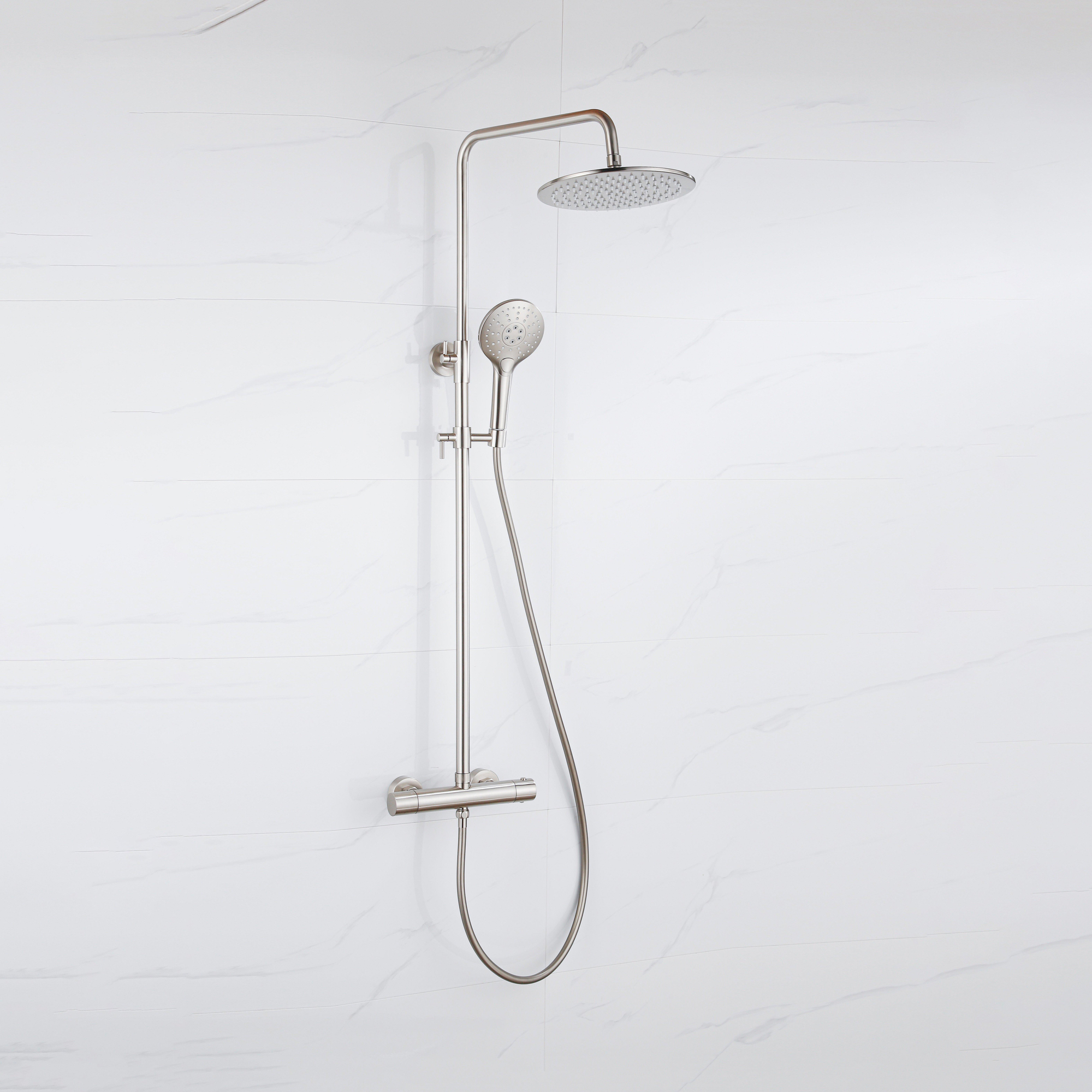 Calvi thermostatische regendoucheset | Fortifura