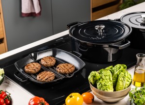 DUCQ Gietijzeren grillpan 28 x 28cm
