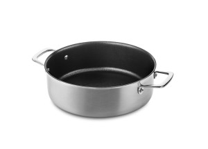 DUCQ Downdraft Braadpan Ø26cm met keramische anti-aanbaklaag (PFAS vrij)