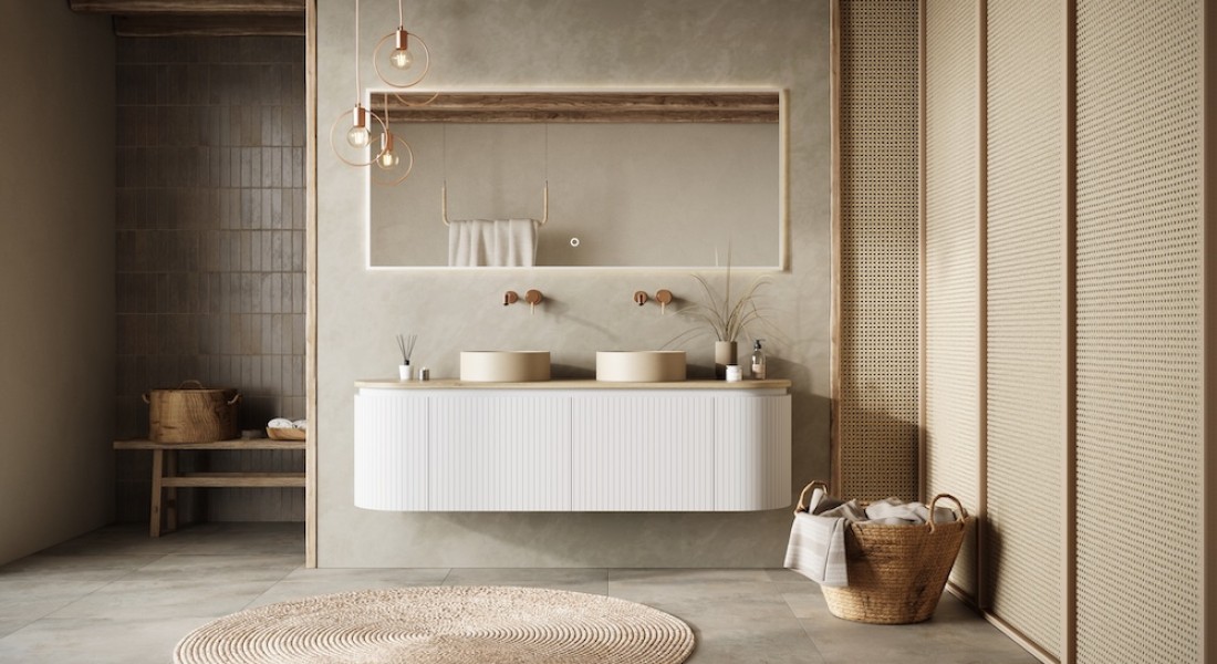 Kwartsiet natuursteen in de badkamer | mijn bad in stijl