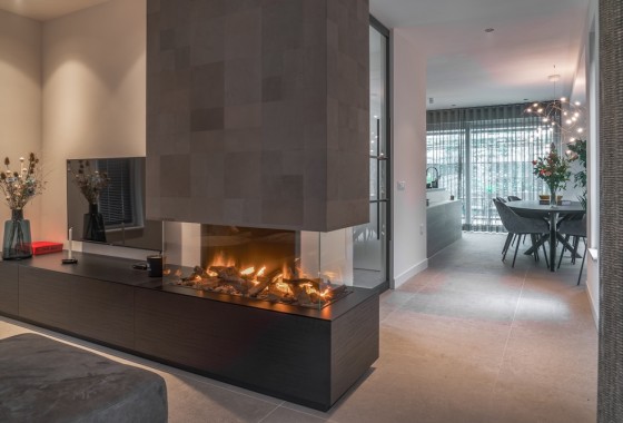 Altijd sfeer in huis met een waterdamphaard van Elu-Fire
