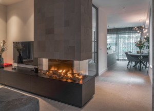 Altijd sfeer in huis met een waterdamphaard van Elu-Fire