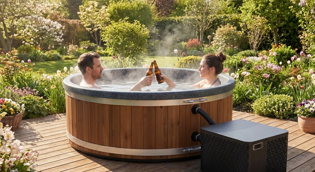Geniet het hele jaar van je eigen hottub