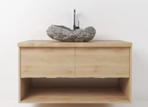 Eiken Badkamermeubel Tree | Teakea - Teakea badmeubelen
