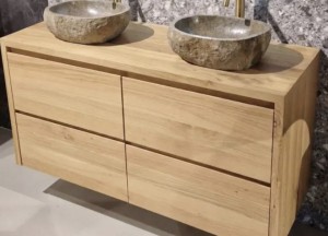 Quatro zwevend badmeubel | Teakea