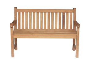 Windsor Teak Tuinbank 130 cm – Stijlvol, Duurzaam en Compact - Teakea