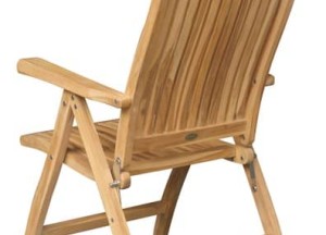 Verstelbare Teak Tuinstoel Linda | 5 Posities | Ergonomisch &amp; Comfortabel