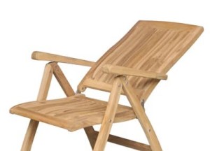 Verstelbare Teak Tuinstoel Linda | 5 Posities | Ergonomisch &amp; Comfortabel