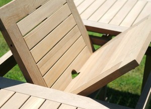 Teakhouten Tuinset | Uitschuifbare Tuintafel Rechthoekig en 6 Stapelbare Tuinstoelen Pile