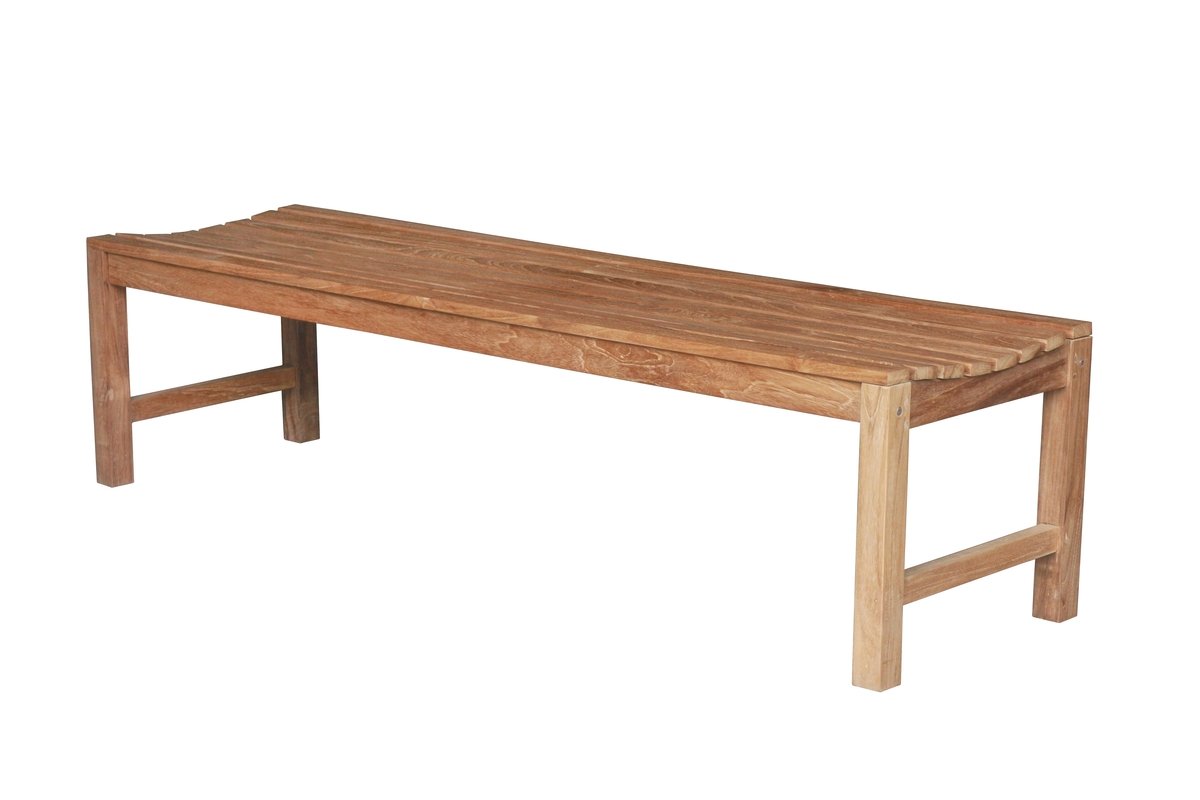 Slater Teak Tennisbank 180 cm | FSC Teak &amp; RVS Bouten